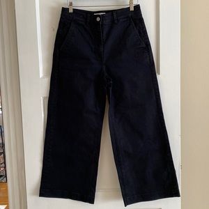 Everlane High Waist Wide Leg Pants